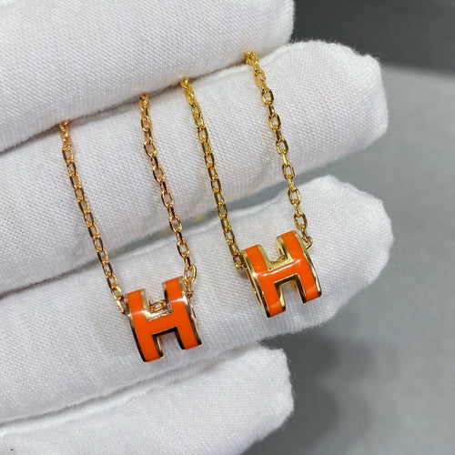 [Azure Tears]MINI POP H NECKLACE