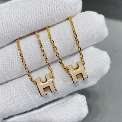 [Azure Tears]MINI POP H NECKLACE