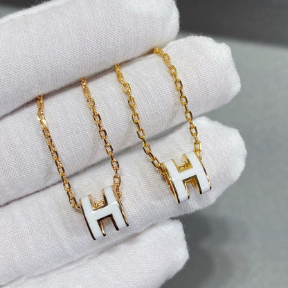 [Azure Tears]MINI POP H NECKLACE