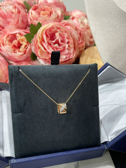 [Azure Tears]LIENS EVIDENCE DIAMOND NECKLACE