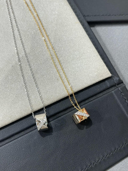 [Azure Tears]LIENS EVIDENCE DIAMOND NECKLACE
