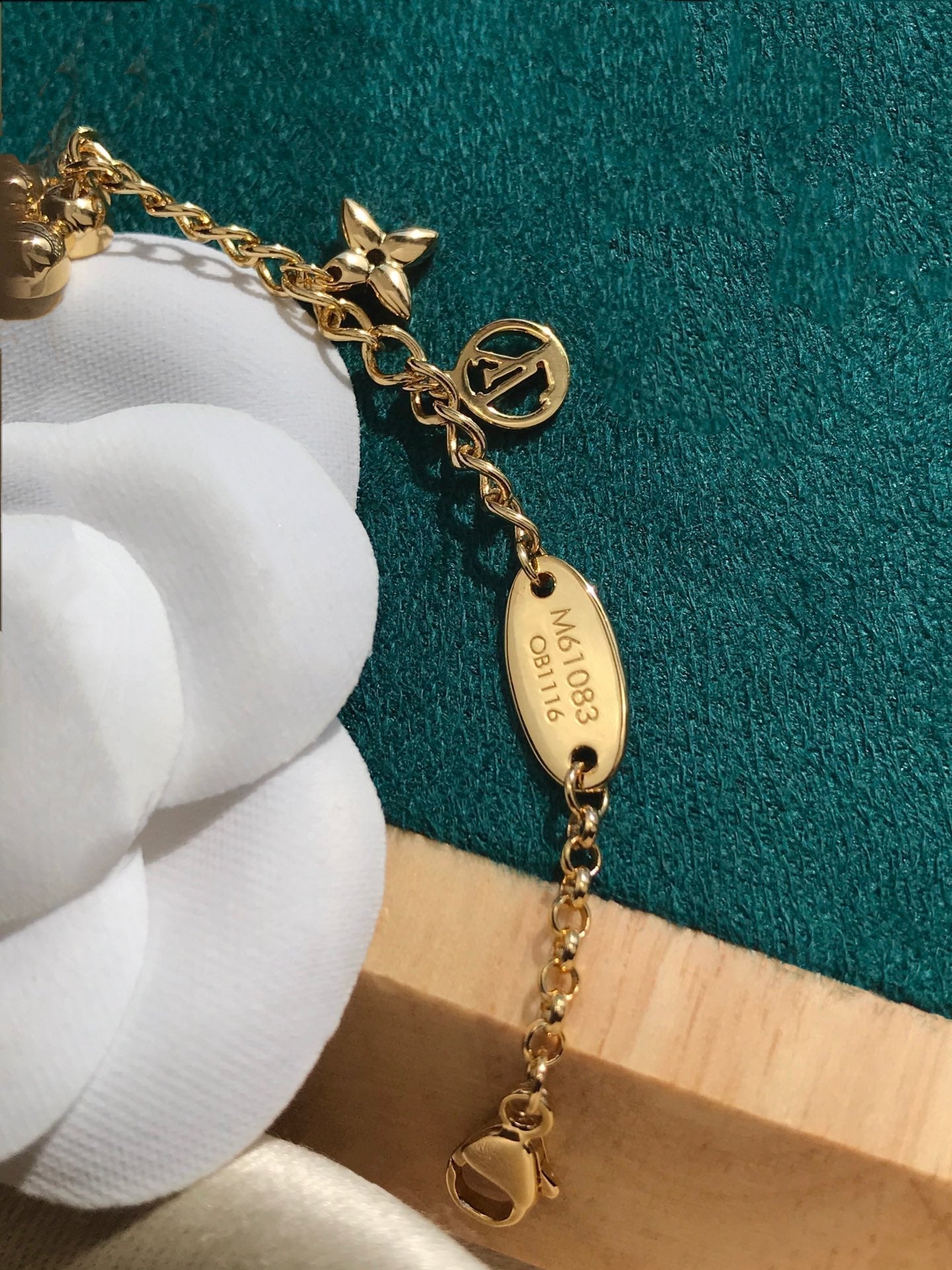 [Azure Tears]BLOOMING ROSE GOLD MOP BRACELET