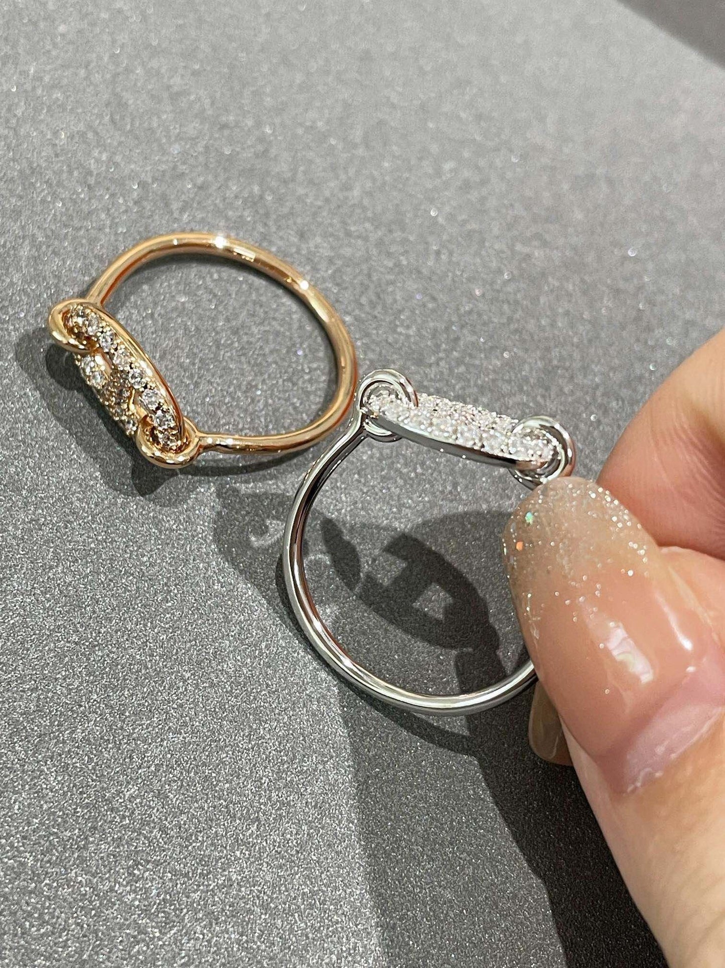 [Azure Tears]RONDE SMALL DIAMOND RING