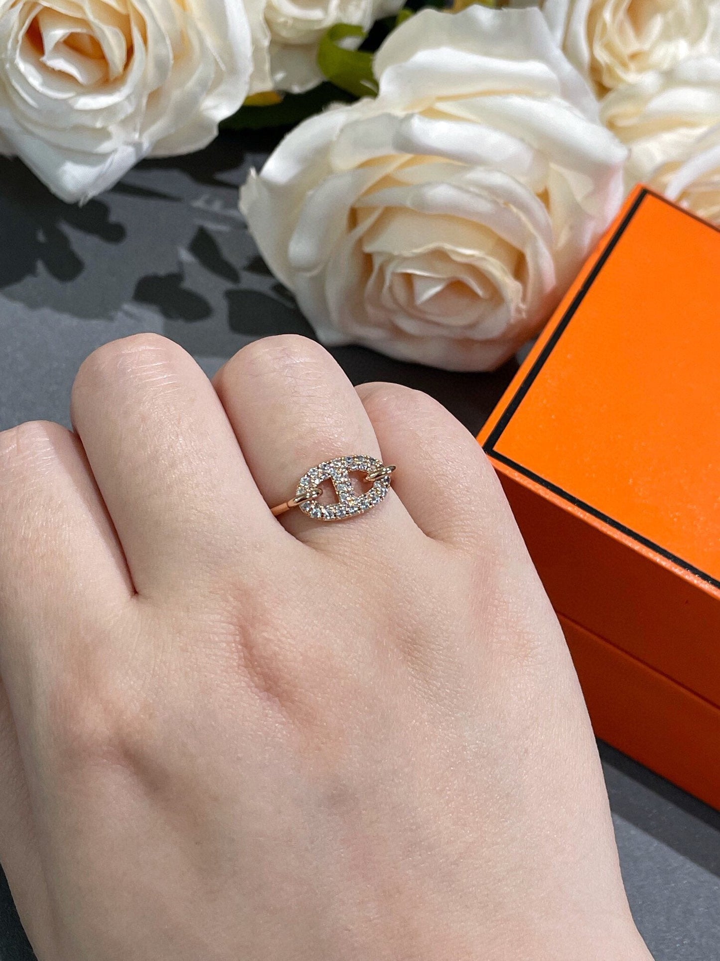 [Azure Tears]RONDE SMALL DIAMOND RING