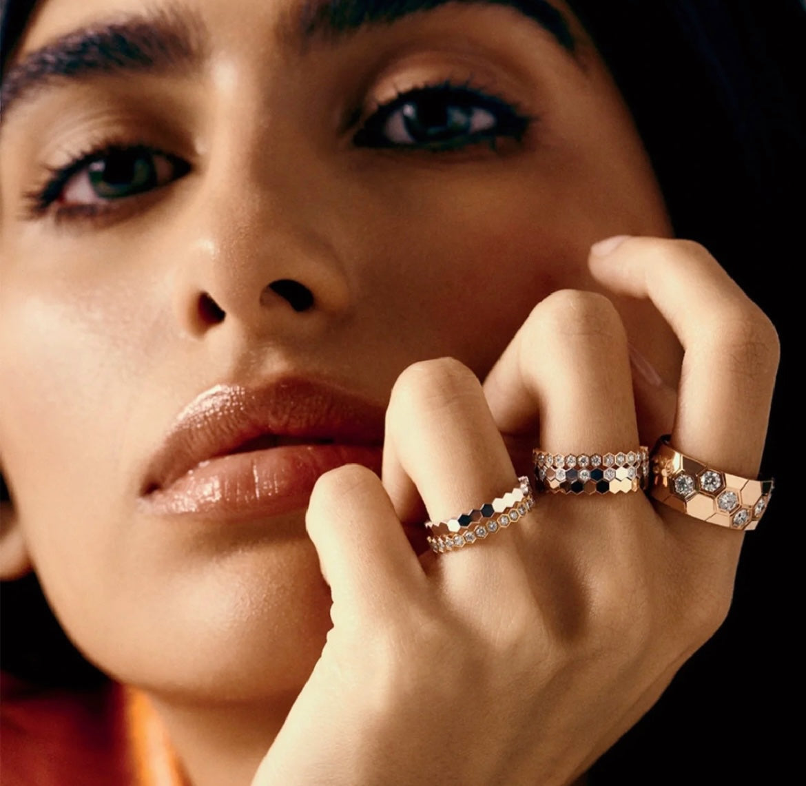 [Azure Tears]BEE LOVE DIAMOND LARGE RING