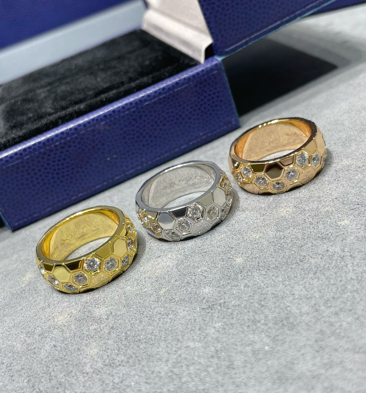 [Azure Tears]BEE LOVE DIAMOND LARGE RING