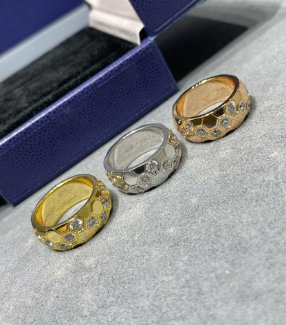[Azure Tears]BEE LOVE DIAMOND LARGE RING
