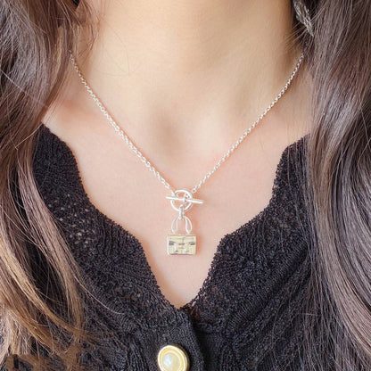 [Azure Tears]CONSTANCE PEDANT SILVER NECKLACE