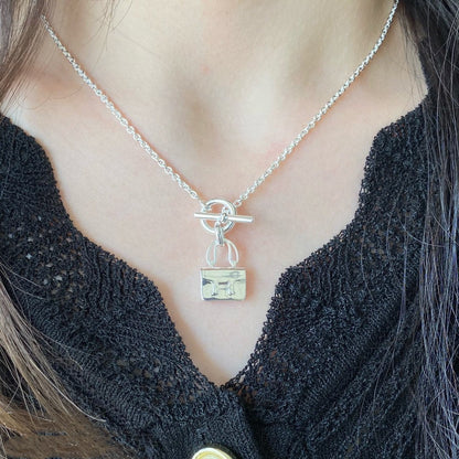 [Azure Tears]CONSTANCE PEDANT SILVER NECKLACE