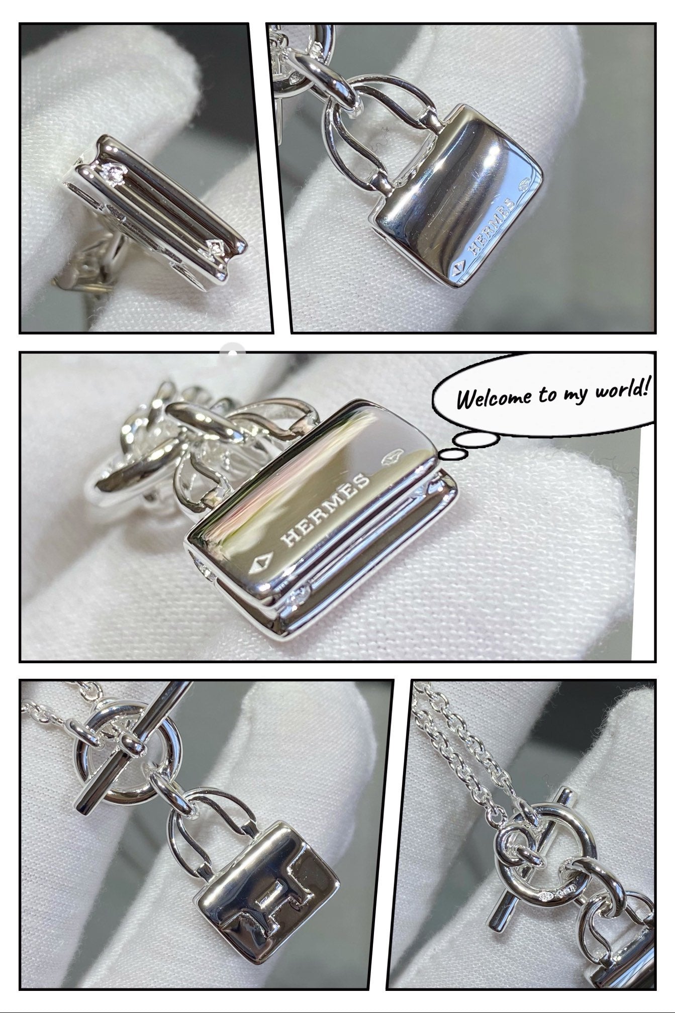 [Azure Tears]CONSTANCE PEDANT SILVER NECKLACE