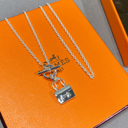 [Azure Tears]CONSTANCE PEDANT SILVER NECKLACE