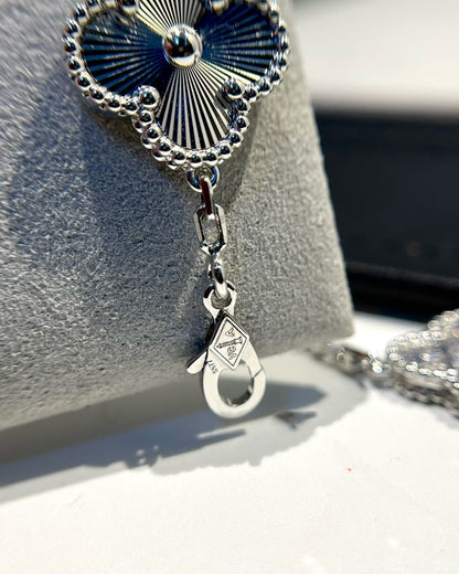 [Azure Tears]LUCKY CLOVER 5-MOTIF BRACELET - LASER COLLECTION
