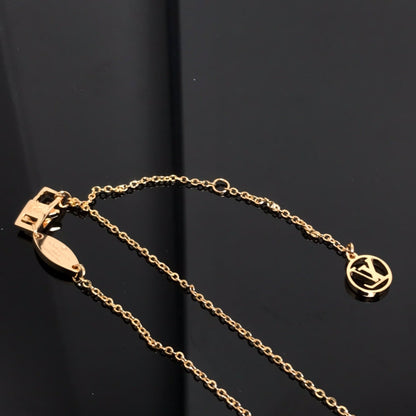 [Azure Tears]COLOR BLOSSOM PINK MOP SUN GOLD NECKLACE