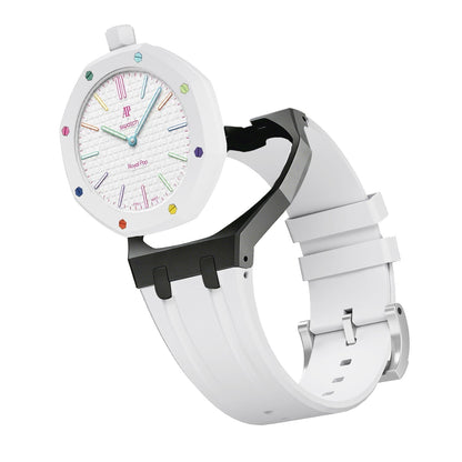 [Azure Tears]Royal Oak Pop Exclusive Bioceramic Case & Silicone Strap Mix Color
