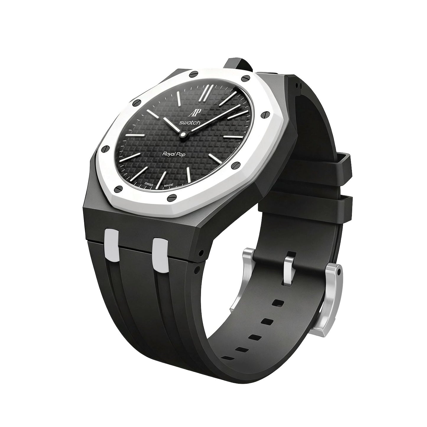 [Azure Tears]Royal Oak Pop Exclusive Bioceramic Case & Silicone Strap Mix Color