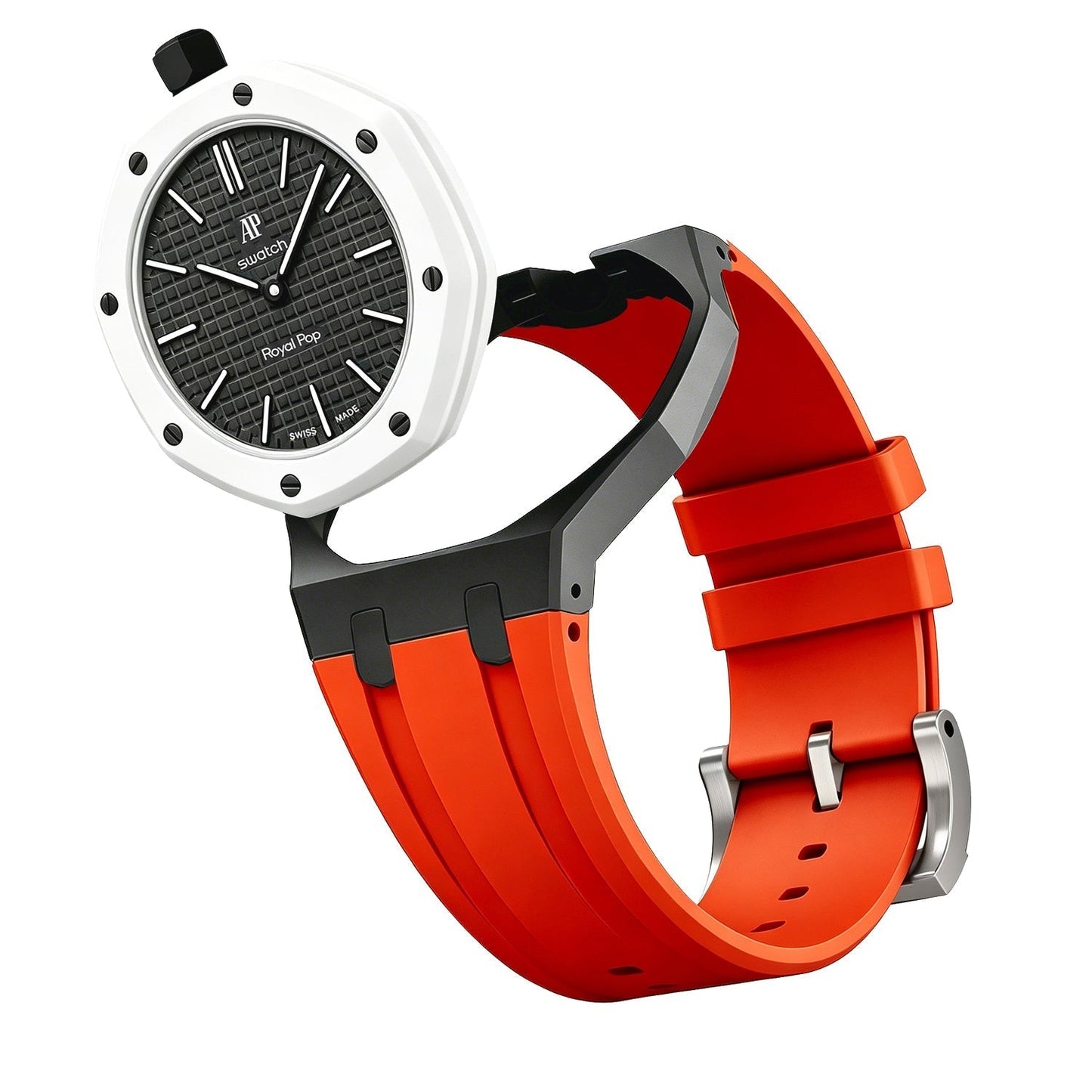 [Azure Tears]Royal Oak Pop Exclusive Bioceramic Case & Silicone Strap Mix Color