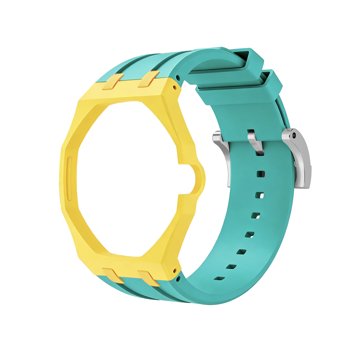 [Azure Tears]Royal Oak Pop Exclusive Bioceramic Case & Silicone Strap Mix Color