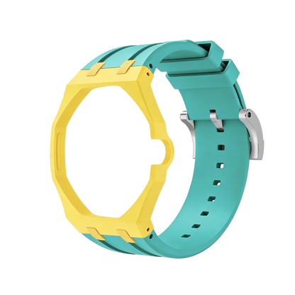 [Azure Tears]Royal Oak Pop Exclusive Bioceramic Case & Silicone Strap Mix Color