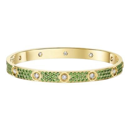 [Azure Tears]CLASSIC 6.1MM LOVE BRACELET 10-DIAMOND FULL PAVÉ