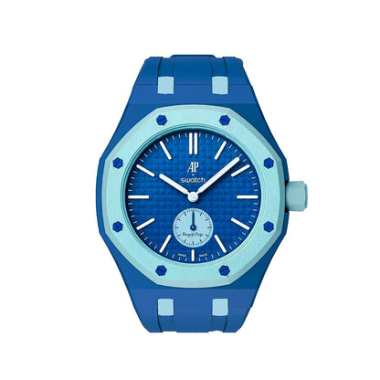 [Azure Tears]Royal Oak Pop Exclusive Bioceramic Case & Silicone Strap Mix Color