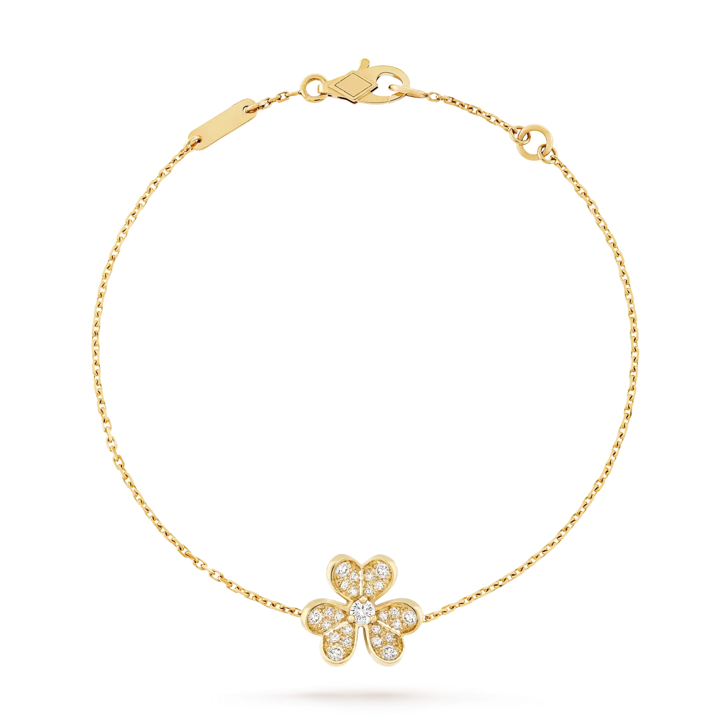[Azure Tears]LUMINOUS BLOSSOM SINGLE-MOTIF CHARM BRACELET