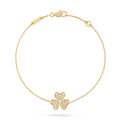 [Azure Tears]LUMINOUS BLOSSOM SINGLE-MOTIF CHARM BRACELET