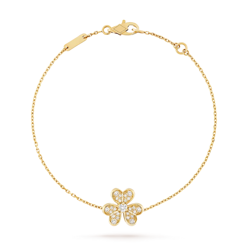 [Azure Tears]LUMINOUS BLOSSOM SINGLE-MOTIF CHARM BRACELET