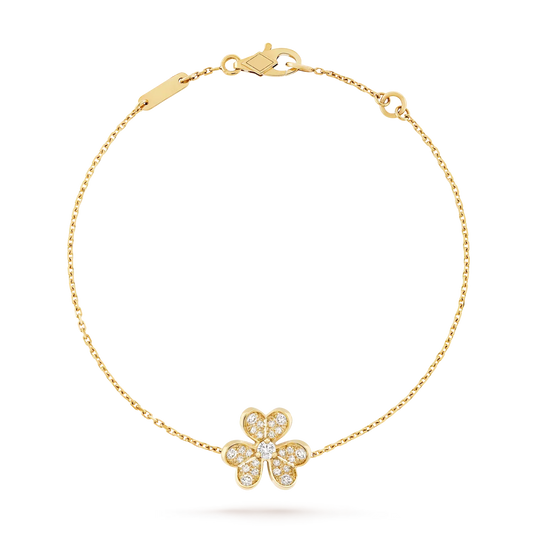 [Azure Tears]LUMINOUS BLOSSOM SINGLE-MOTIF CHARM BRACELET