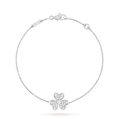 [Azure Tears]LUMINOUS BLOSSOM SINGLE-MOTIF CHARM BRACELET