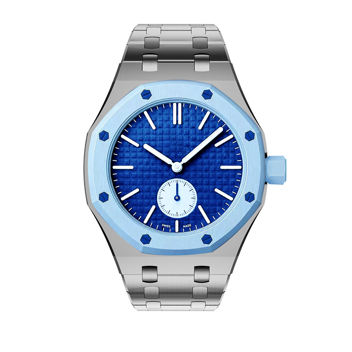[Azure Tears]ROYAL OAK POP EXCLUSIVE STEE CASE & STRAP