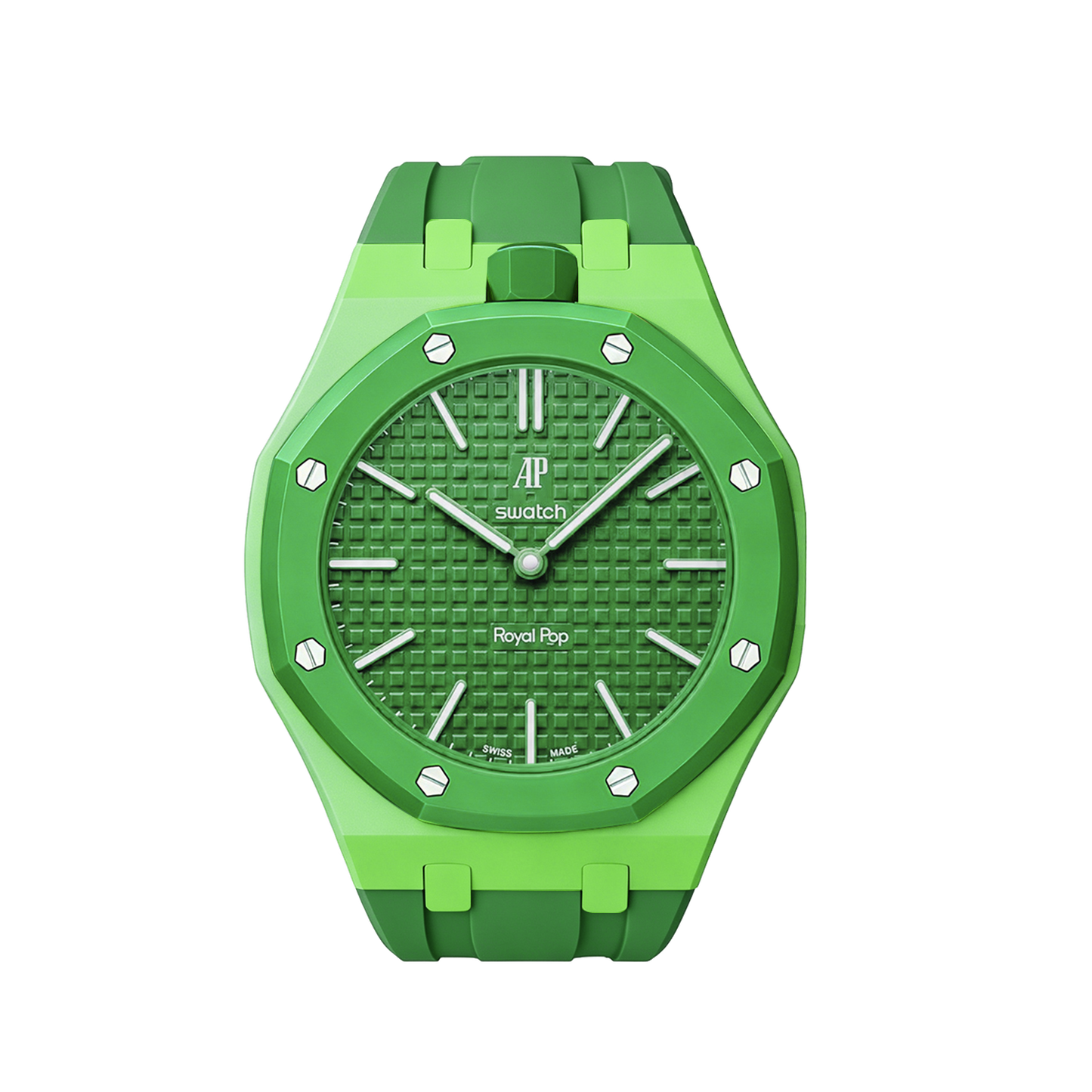 [Azure Tears]Royal Oak Pop Exclusive Bioceramic Case & Silicone Strap Mix Color