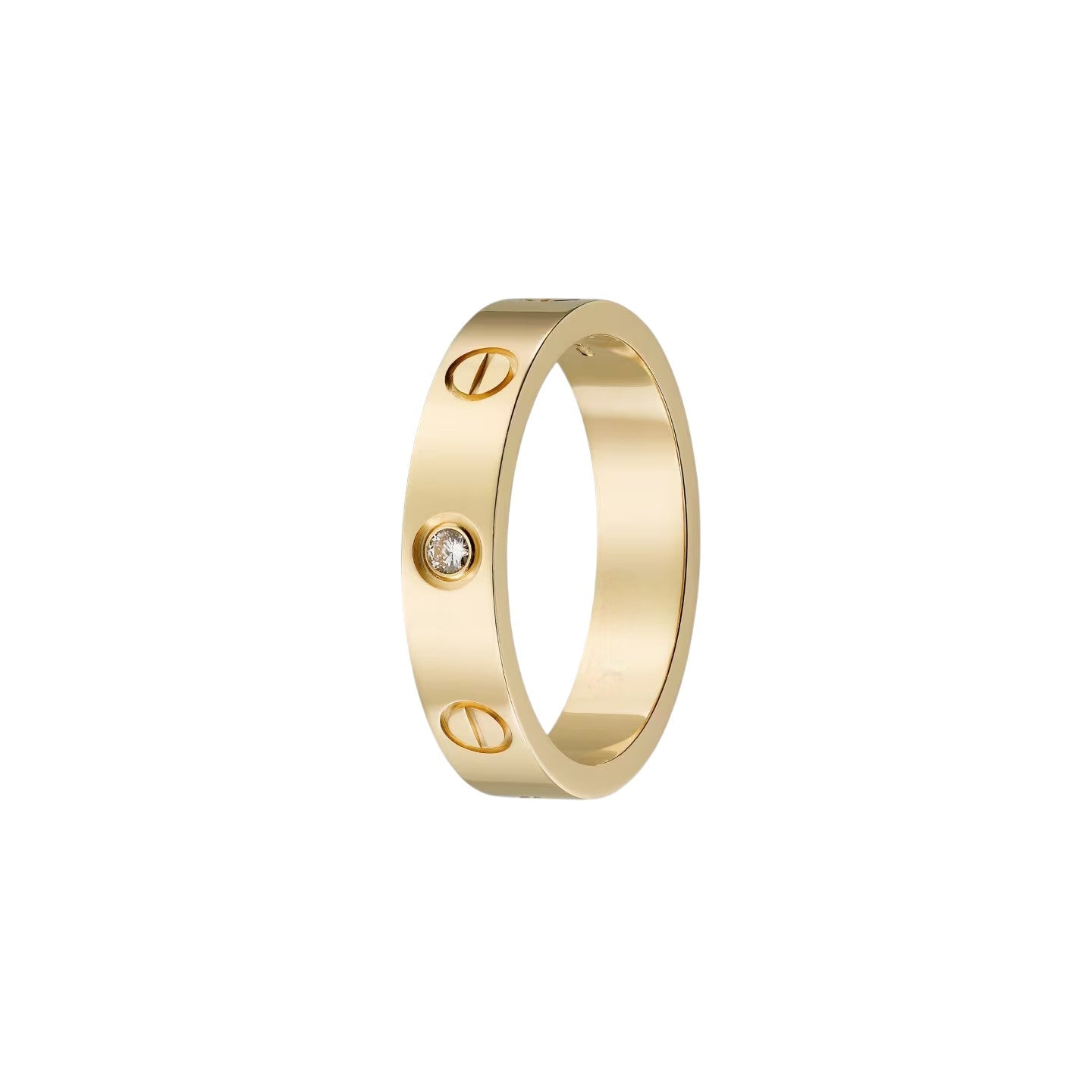 [Azure Tears]LOVE 4MM 1 DIAMOND RING