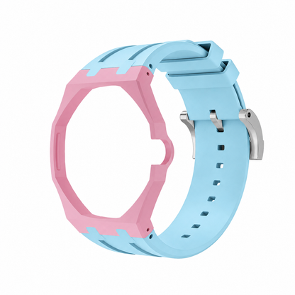 [Azure Tears]Royal Oak Pop Exclusive Bioceramic Case & Silicone Strap Mix Color