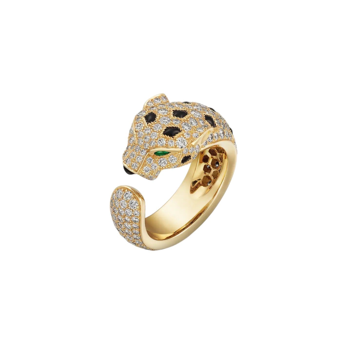 [Azure Tears]PANTHÈRE DE DIAMOND HALF-PAVÉ MEDIUM RING