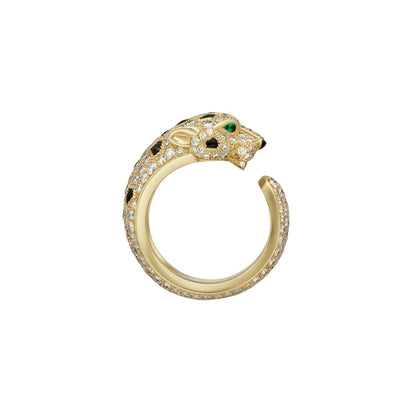 [Azure Tears]PANTHÈRE DE DIAMOND HALF-PAVÉ MEDIUM RING
