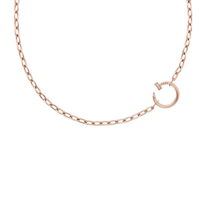 [Azure Tears]CLOU DIAMOND NAIL PENDANT NECKLACE