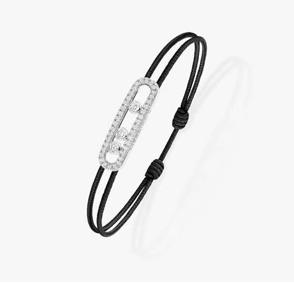 [Azure Tears]CARE(S) PAVÉ CORD BRACELET