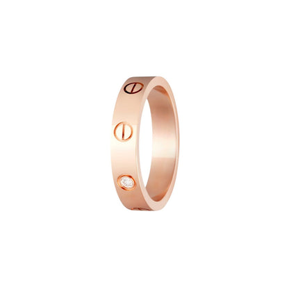 [Azure Tears]LOVE 4MM 1 DIAMOND RING