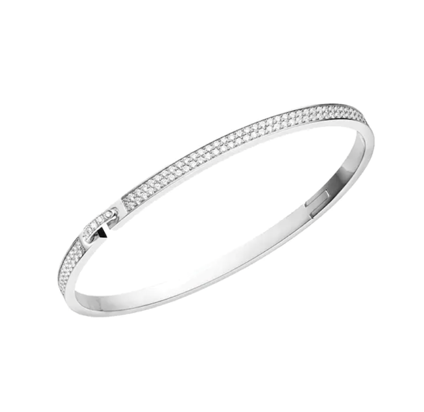 [Azure Tears]LIENS VIDENCE DIAMOND PAVED BRACELET