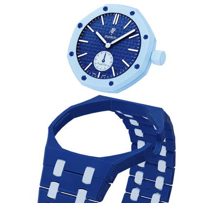 [Azure Tears]Royal Oak Pop Exclusive Bioceramic Case & Bioceramic Strap Mix Color