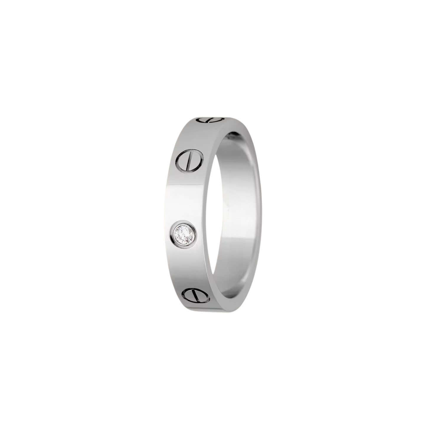 [Azure Tears]LOVE 4MM 1 DIAMOND RING