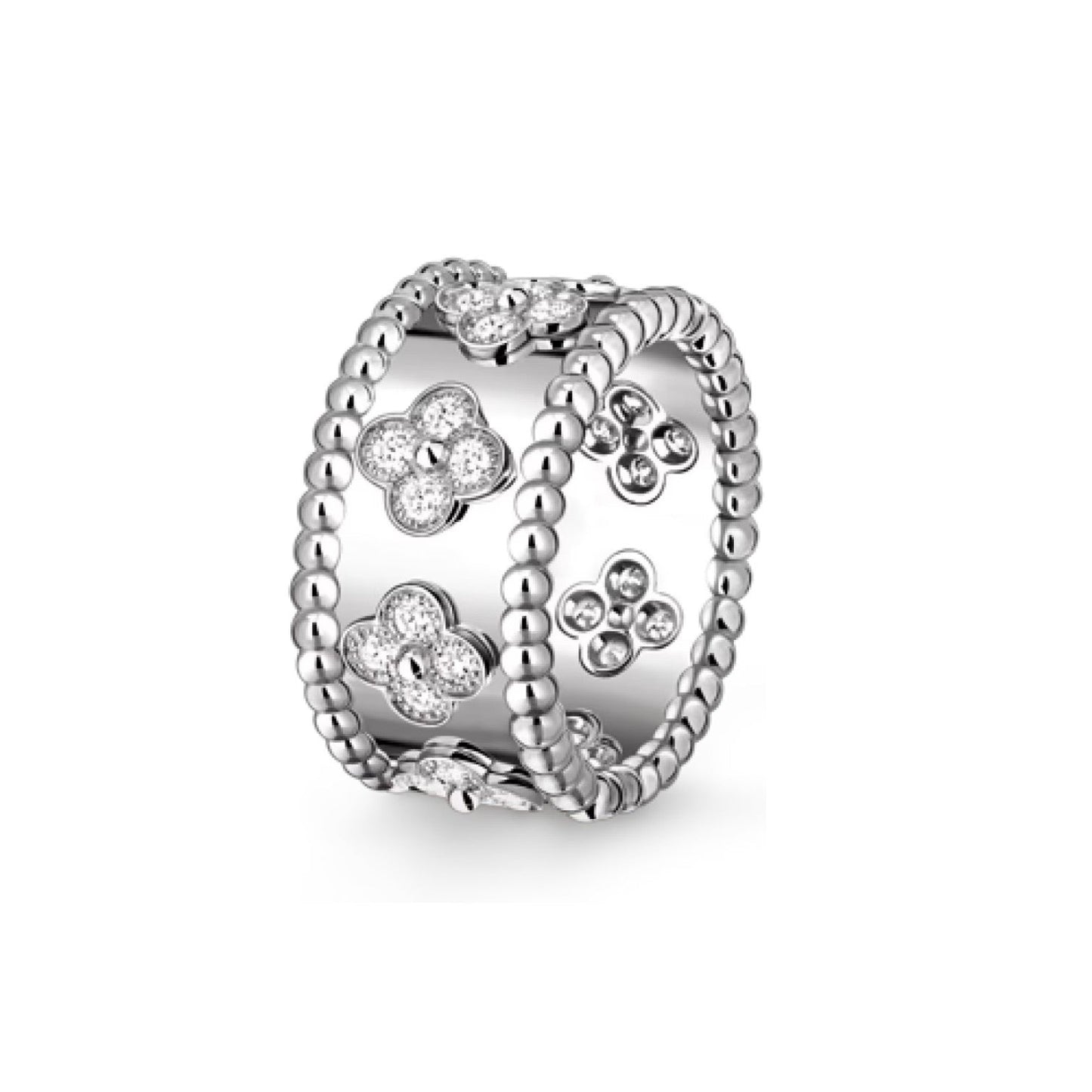 [Azure Tears]KALEIDOSCOPE RADIANCE WIDE BAND RING