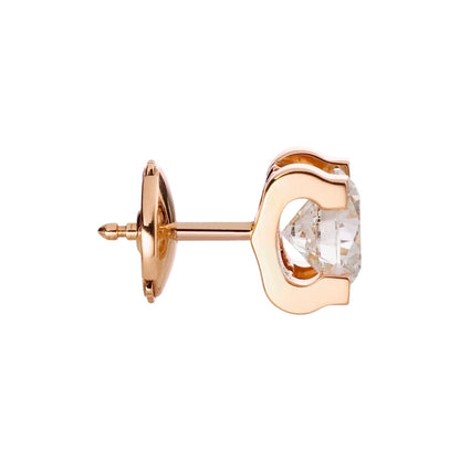 [Azure Tears]C DE DIAMOND STUD EARRINGS