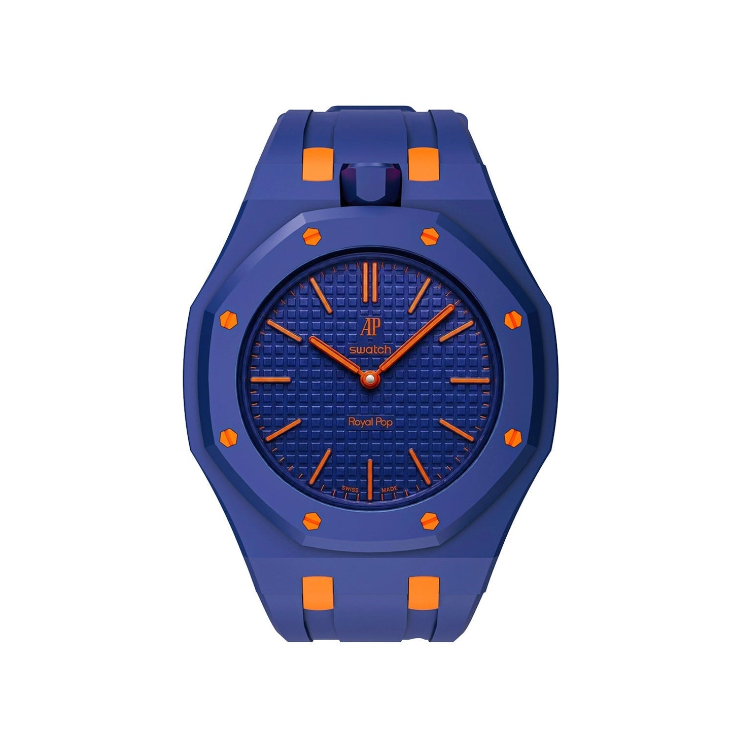 [Azure Tears]Royal Oak Pop Exclusive Bioceramic Case & Silicone Strap Mix Color