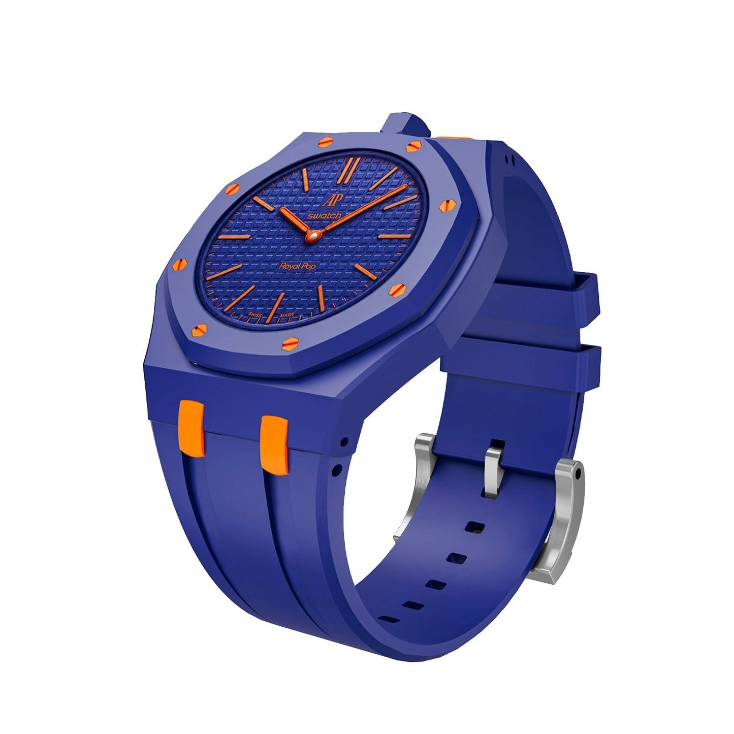 [Azure Tears]Royal Oak Pop Exclusive Bioceramic Case & Silicone Strap Mix Color