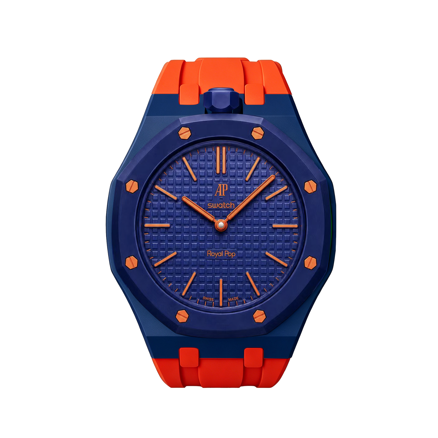 [Azure Tears]Royal Oak Pop Exclusive Bioceramic Case & Silicone Strap Mix Color
