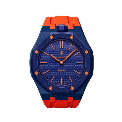 [Azure Tears]Royal Oak Pop Exclusive Bioceramic Case & Silicone Strap Mix Color