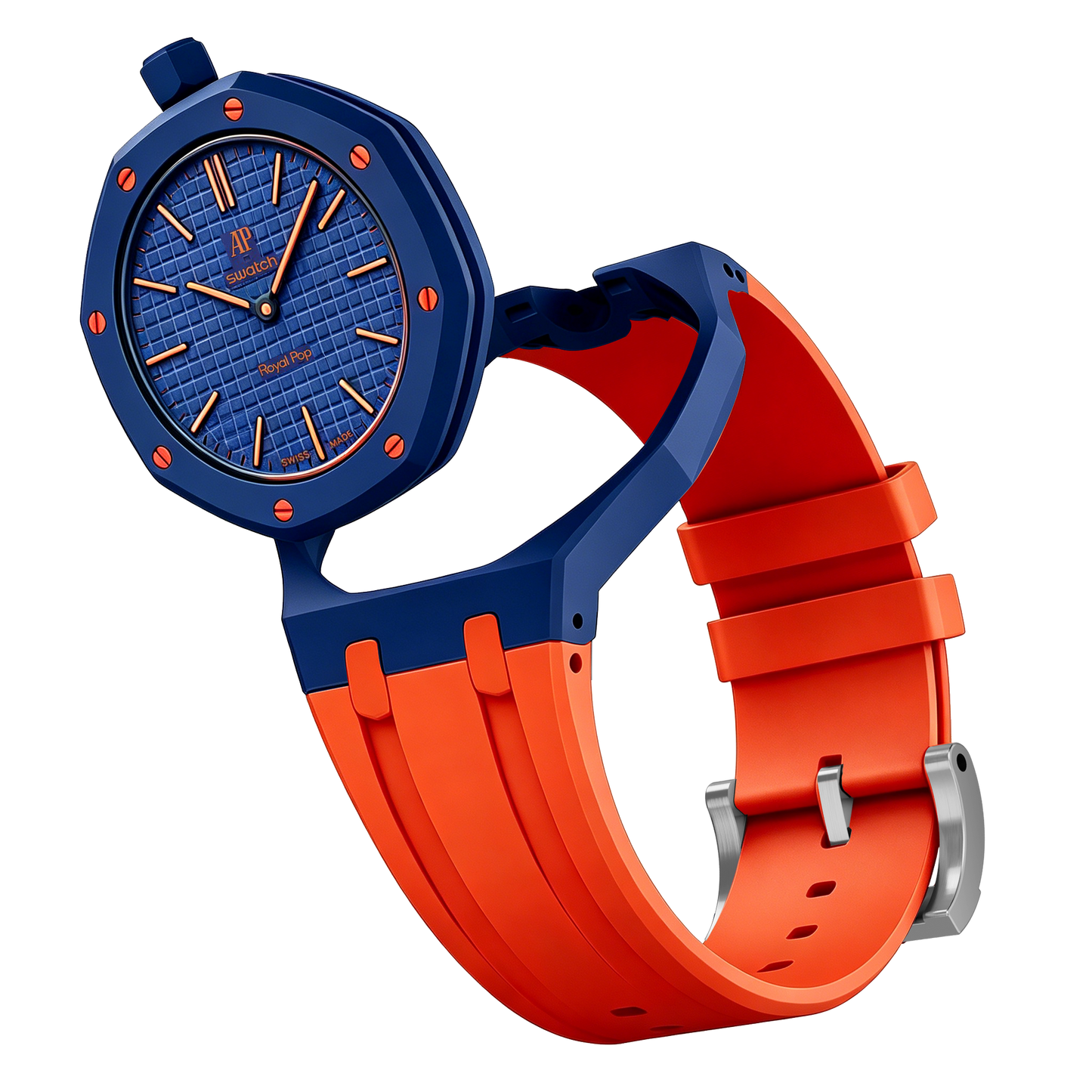 [Azure Tears]Royal Oak Pop Exclusive Bioceramic Case & Silicone Strap Mix Color