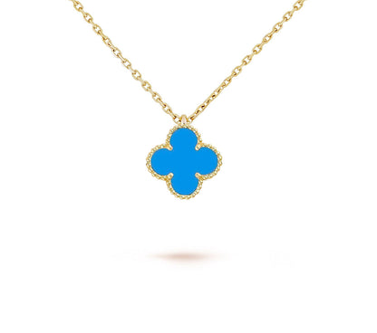 [Azure Tears]9.5MM MINI CLOVER PENDANT NECKLACE COLLECTION