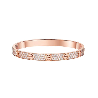 [Azure Tears]CLASSIC 6.1MM LOVE BANGLE - FULL PAVÉ